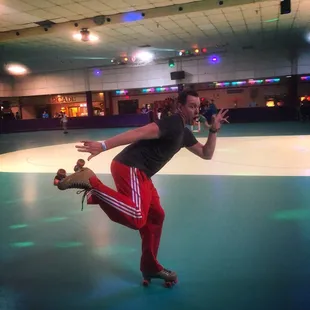 First time on 8 wheels!!!