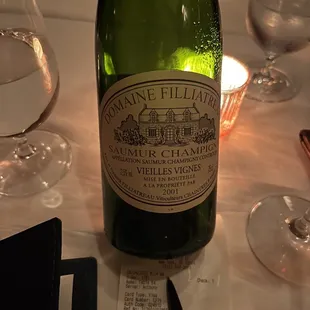 One of their great wine options