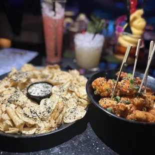 Chips &amp; Dip with Sticky Fingers