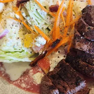 Grilled Flat Iron Steak Salad
