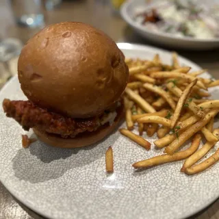 Spicy Fried Chicken Sandwich