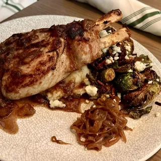 Maple Glazed Double Pork Chop