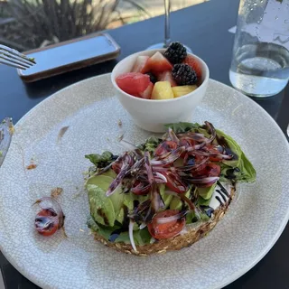 Caprese Avocado Toast