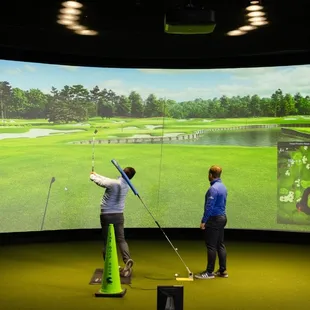 World-class coaching combined with the best technology in golf.