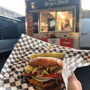 The burgers are good! Just sayin!