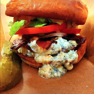 Black and Blue Burger