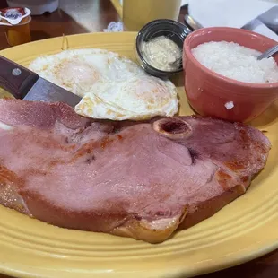 Rib Eye Steak and Eggs