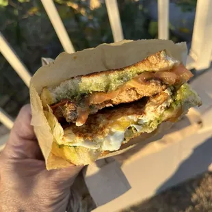 Mama Mia egg sandwich