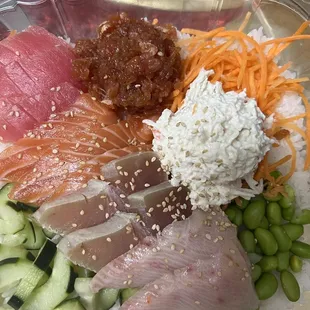 Sashimi Salad