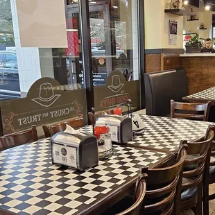 Dining Room Tables and Booths