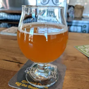 Woofle Dust with Apricots, sour ale, Council Brewing Co