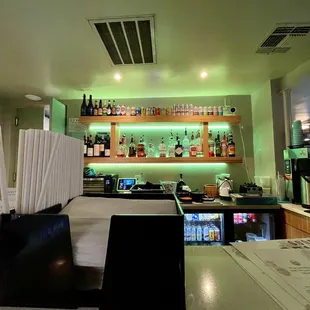 Bar area