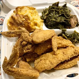 Fish &amp; Chicken combo platter