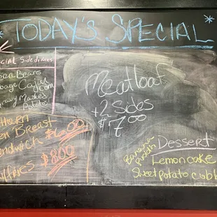 Daily Specials