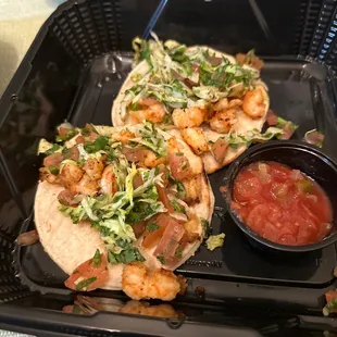 Shrimp tacos