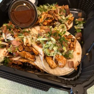 Jerk Chicken tacos