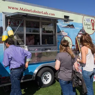 The Maine Lobster Lady at The Good Life Festival