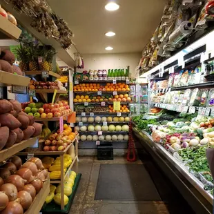 inside--only good looking produce