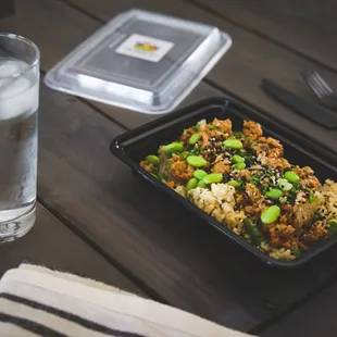 One of our most popular meals- Teriyaki Turkey Fried Rice