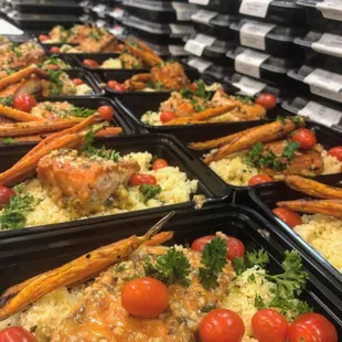 interior, salads