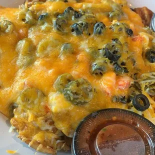 Loaded &quot;nachos&quot; aka waffle fries