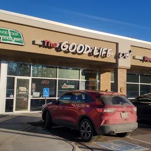 Outside of original bar