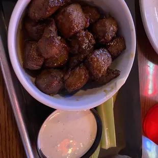 The steak bites- not my favorite