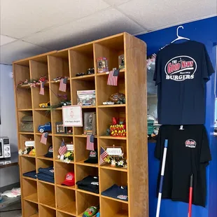 a t - shirt and other items