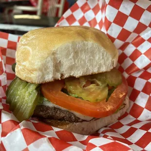 El Caliente burger