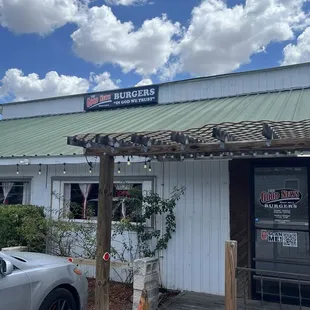 Front of location