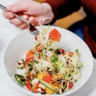 Watermelon &amp; Heirloom Tomato Salad. Yum! PC: The Westin Las Vegas IG page