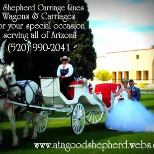 Wedding with the Carriage