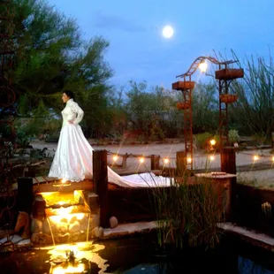 Wedding shoot taken on the grounds of the good shepherd ranch