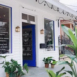 Front door of the shop from their website