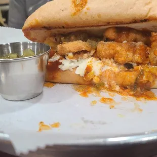 Shrimp Po'Boy was a hit