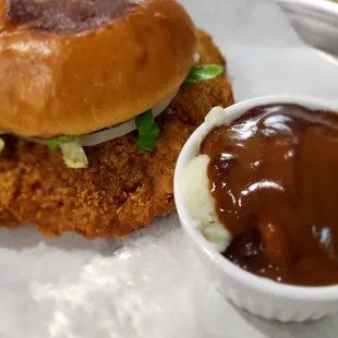 Pork Tenderloin Sandwich