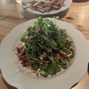 Mississippi micro salad.