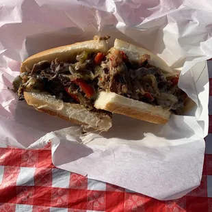 Philly cheesesteak