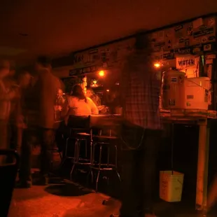 a man sitting at a bar