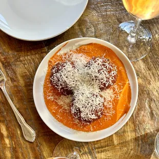 Arancini (aka crispy rice balls) Amazing!