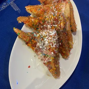 Fruity pebble French toast