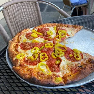 Pizza was delicious.