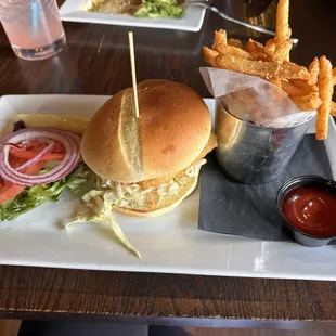 Beer-battered fish sandwich ($13.95) 3/20/2024
