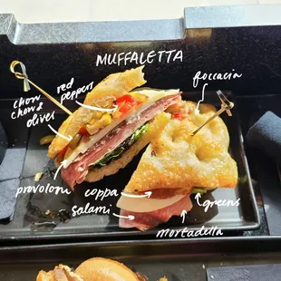 Muffaletta sandwich