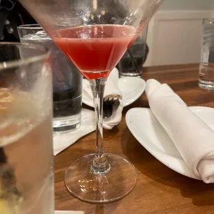 Smoke stack martini