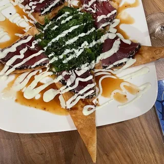 Seared Tuna Nachos