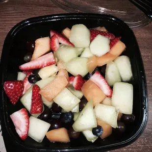 Love their fruit here! Not just filler apples and grapes. This is the 1lb serving for $7.
