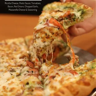 No Kissing Tonight Pizza