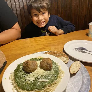 Spaghetti and Meatballs Sausage Pasta