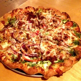 No Kissing Tonight Pizza